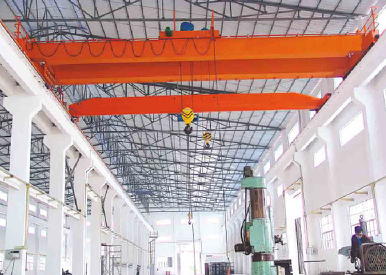 20 Ton Double Girder Overhead Crane With Hoist , Warehouse EOT Crane