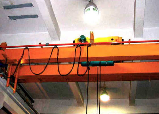 Double Girder Overhead Crane / EOT Crane With Traveling Electric Hoist