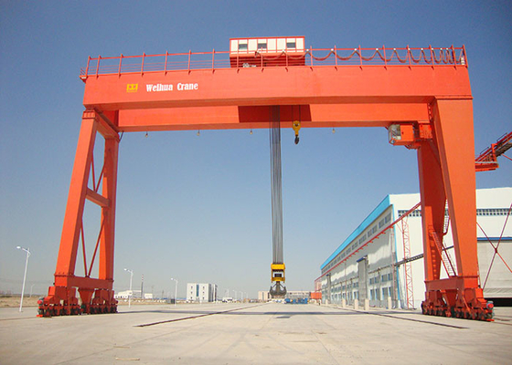 High Strength Double Girder Gantry Crane Heavy Lift Crane FEM / DIN Standard