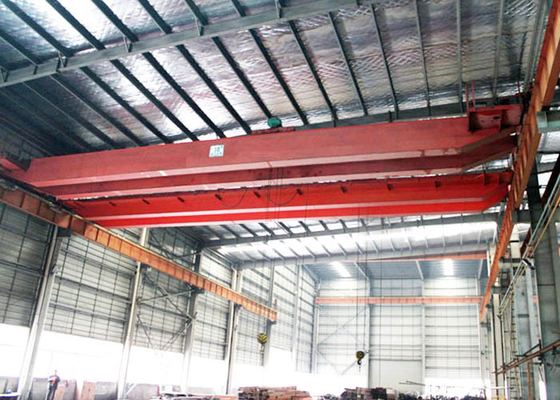 Workstation EOT Double Girder Overhead Crane With Hook 5 ~450 Ton