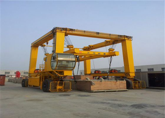 Double Girder Container Handling Gantry Crane For Ship Yard And Port