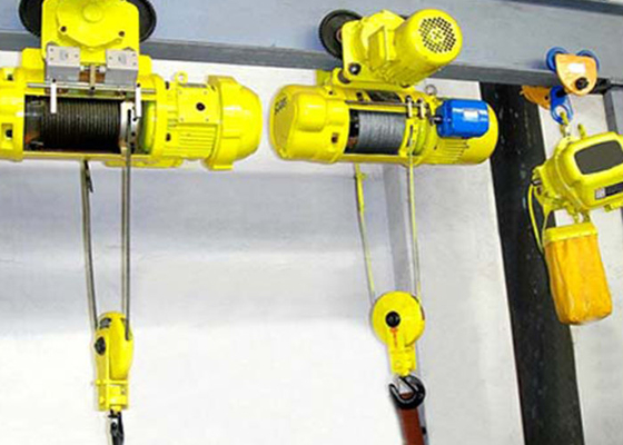 Industrial Electric Wire Rope Hoist For Workshop Warehouse Lifting CE / GOST / ISO Certifications