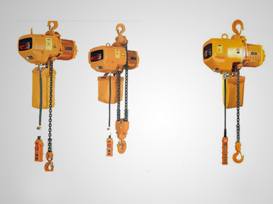 Customized 1 Ton / 5 Ton Electric Chain Hoist , Electric Winch Hoist Easy To Handle