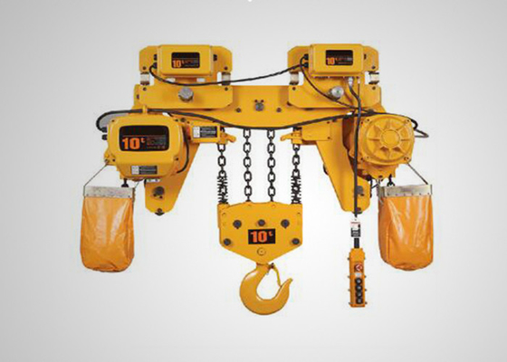Electric Wire Rope Hoist 500kg , 1 Ton Electric Chain Hoist For Load And Unload