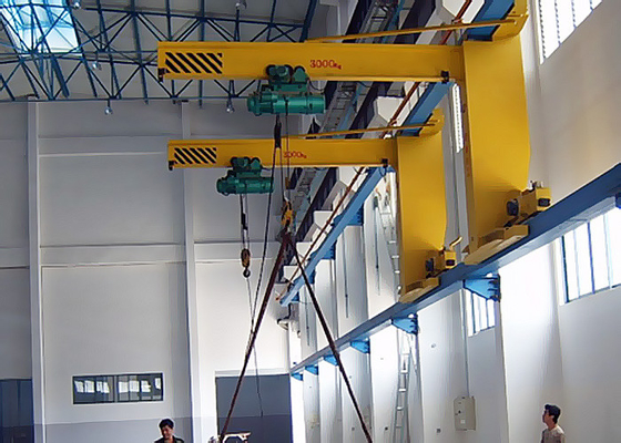Electric Wall Slewing / Wall Mounted Jib Crane With Chain Hoist BB Model
