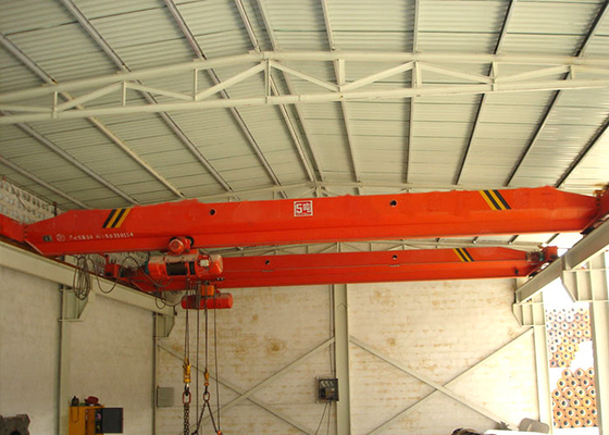 5~20 T Single Girder Overhead Crane With Eleltric Hoist , Industrial Bridge Cranes