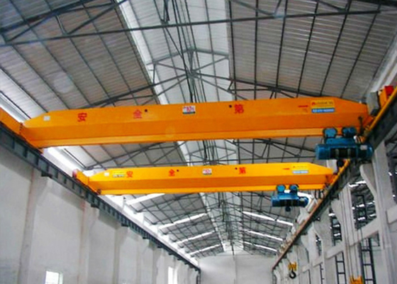 20 Ton Single Beam Overhead Crane / Industrial Bridge Cranes With Electric Hoist