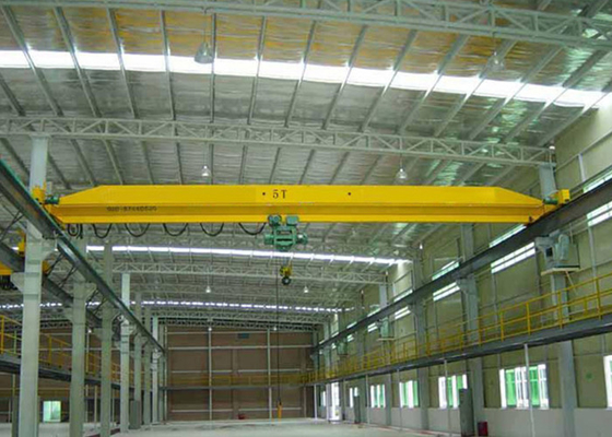 Wire Rope Single Girder Overhead Crane / Electric Overhead Travelling Crane