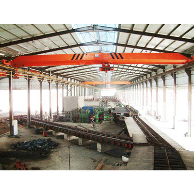 Warehouse Electric Single Girder Eot Crane , 20 Ton Overhead Crane