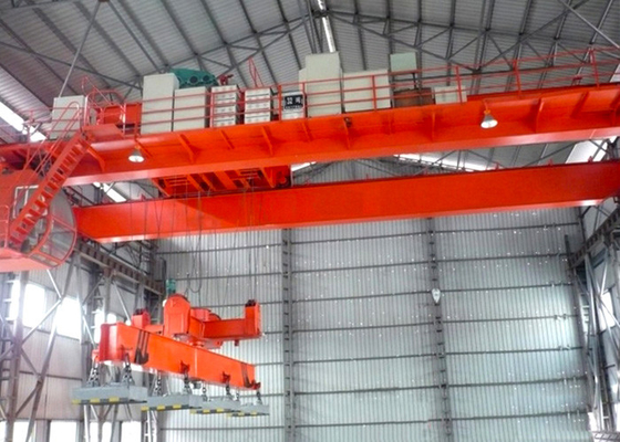 Double Girder Hanger Electric Overhead Travelling Crane Electromagnetic QD Type
